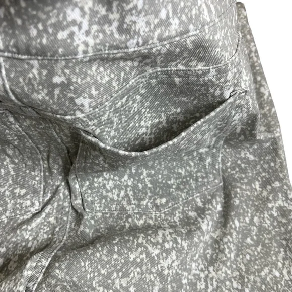 Spanx Jean-ish In Speckled Grey Leggings Pants - Picture 8 of 16